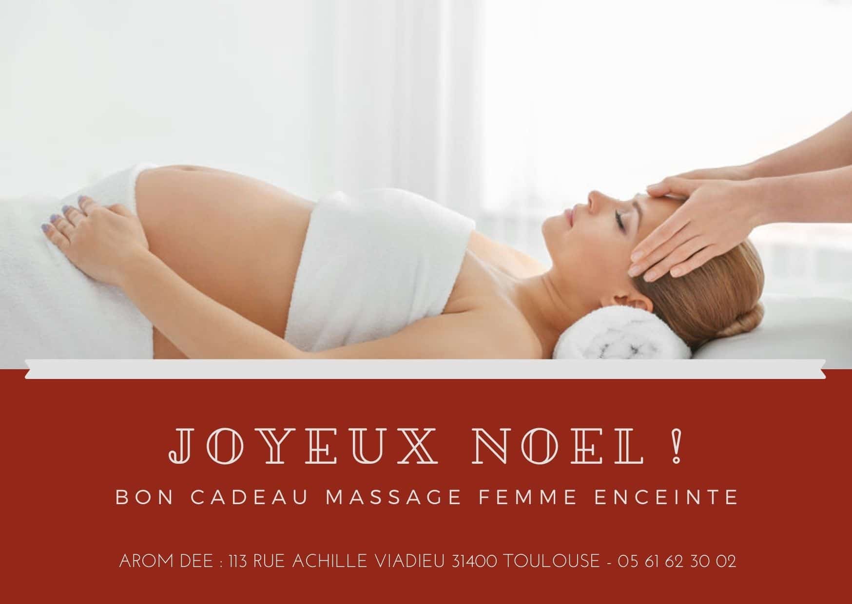 Bon cadeau massage femme enceinte Toulouse
